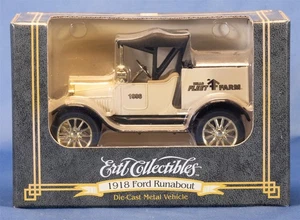 Ertl 1/25 Ford 1918 Ford Runabout Mills Fleet & Farm 1996 Coin Bank - NIB - Picture 1 of 6