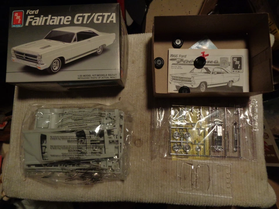 AMT # 6926 Ford Fairlane GT GTA 1/25 Scale Open Unbuilt - Image 1 of 1