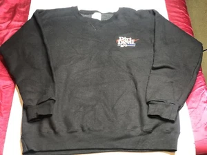 Vintage Dirt Devil Sweatshirt Crewneck Size Medium Black 90’s - Picture 1 of 7