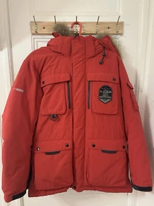 Topten Unisex Red High Quality Down Full Zip (Korean Style Size Small Medium ) - Picture 1 of 10