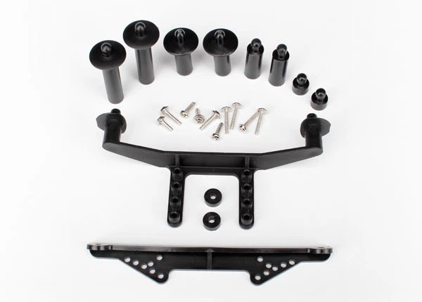 Traxxas Slash 2wd Front and Rear Body Mounts 1914r
