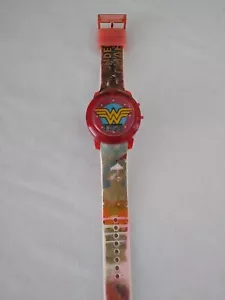 DC Direct - Collectible Wonder Woman Wrist Watch Very Rare - 2001 Works - Picture 1 of 4