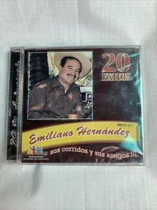 Emiliano Hernandez 20 Exitos Sus Corridos Y Sus Amigos CD New Sealed - Picture 1 of 3