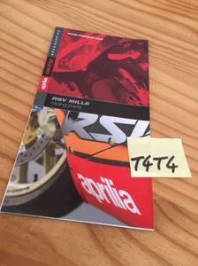 Aprilia RSV1000 racing parts prospekt publicité prospectus brochure catalogue - Bild 1 von 3