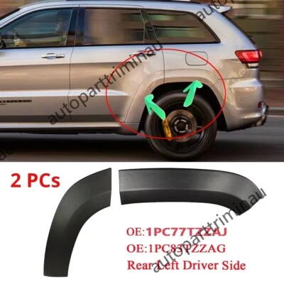 For Jeep Grand Cherokee Trackhawk 18-21 SRT8 12-21 Left Rear Wheel Fender Flares - Image 1 of 4