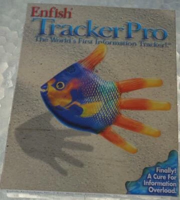 Enfish TrackerPro Software Package - Windows 95, 98, NT - BRAND NEW IN BOX - Image 1 of 4