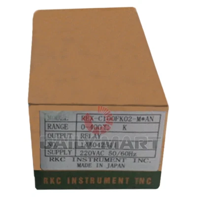 2PCS/New In Box RKC REX-C100FK02-M*AN Temperature Controller 0-400℃ 220VAC - Image 1 of 4