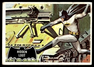 1966 Topps Batman Black Bat Hidden Loot #55 - Imagen 1 de 2