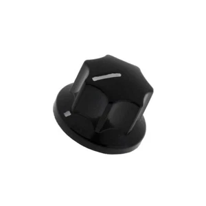 PN-9F-6.4 Drehknopf mit Anzeige Bakelit ØAchse: 6mm Ø15x12,3 mm schwarz SCI - Picture 1 of 1