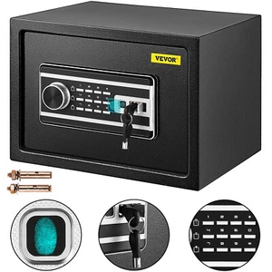 VEVOR 22L Digital Security Safe Box Fingerprint Password Key Lock Home Office - Picture 1 of 12