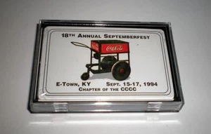 NEW NEVER OPENED 1994 TCCCC SEPTEMBERFEST COCA COLA COKE DECK OF PLAYING CARDS - Picture 1 of 1