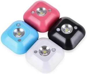 Mini Luz Nocturna Inalámbrica Alimentada por Batería Sensor de Pared Luz LED de Emergencia - Imagen 1 de 16