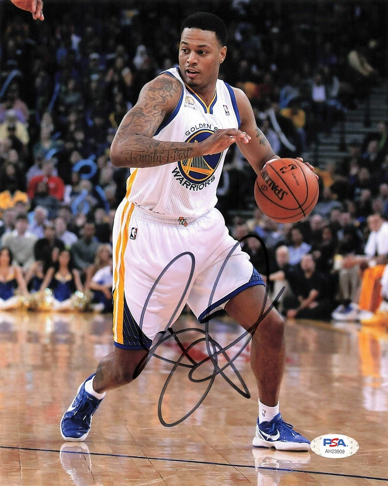 Foto firmada por Brandon Rush 8x10 PSA/DNA Golden State Warriors autografiada Foto 1 de 1