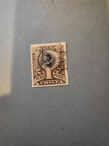 Stamps Chile Scott #36 used Cover