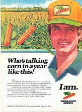 1983 Print Ad of Dekalb Pfizer Genetics Hybrid Corn Seed