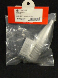 Graupner 1475.33 O.S. 22625019 Schalldämpfer 25FSR, 26F ABC, 28 F-series, 32F-H