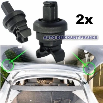 CLIPS POUR PLAGE ARRIERE POUR PEUGEOT CITROEN DS3 DS5 C4 OPEL CLIO MEGANE MODUS