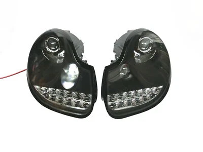 Black FOR-1997~2001-Porsche 996 911 Boxster 986 LED Signal Projector Headlight - Image 1 of 4