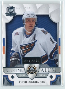 Upper Deck The Cup All-Time Alum 2020 #ATA-PB Peter Bondra/249 - Imagen 1 de 2