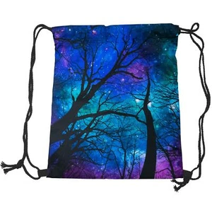 cosey – Turnbeutel Rucksack Sporttasche Sportbeutel Backpack Gymbag – At Night