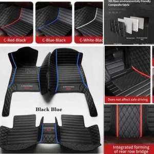 For Chevrolet Camaro SS 2010-2023 Car Floor Mats All Weather Carpet Front & Rear - Picture 1 of 23