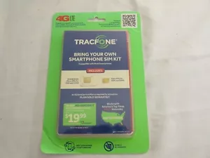TracFone 3X MINUTES PLAN , 4G LTE SIM Activation Kit – Retail Packaging - Picture 1 of 5
