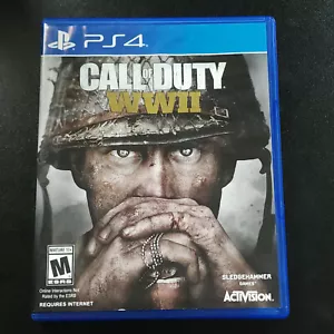 Call of Duty WWII PS4, Complete in Box (CIB), Game Disc, Case, Inserts - Picture 1 of 12