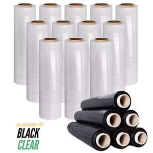 Pallet Stretch Shrink Wrap Parcel Packing Cling Film Strong Rolls Core Extended - Picture 1 of 5