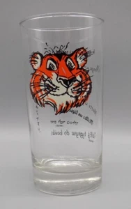 Esso Tiger Glass 8 Languages Put A Tiger In Your Tank Wonderful Condition Unused - Picture 1 of 7