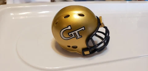 GEORGIA TECH YELLOW JACKETS  ACC #772 POCKET PRO HELMET RIDDELL Cover
