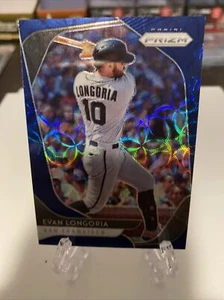 Evan Longoria 2020 Prizm Navy Blue Kaleidoscope Prizm #d /35 Giants #79 - Picture 1 of 3