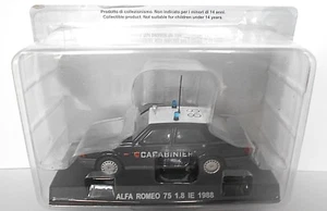 Die Cast 1/43 Modellauto Carabinieri Alfa Romeo 75 1.8 IE 1988 (SC.2-D) - Bild 1 von 1