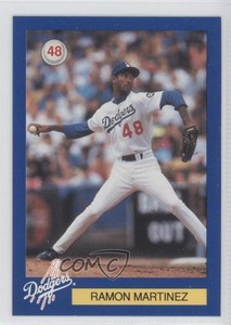 1996 Los Angeles Dodgers DARE Ramon Martinez #48