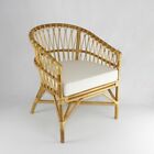  Aria Rattan Lounge Chair Accent Chair/armchair/easy Chair  Natural