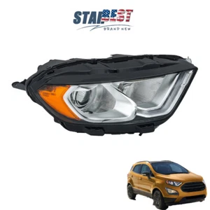 Headlamps Right Clear Halogen W/DRL For Ford EcoSport 2018-2023 Front Headlights - Picture 1 of 15