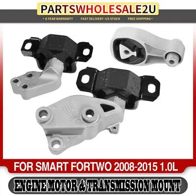 3x Montaje de motor y transmisión para Smart Fortwo 08-15 L3 1,0 L SOHC DOHC Foto 1 de 4