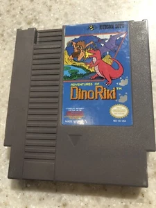 JUEGO ADVENTURES OF DINO RIKI ORIGINAL Sistema Nintendo CLÁSICO RARO 1985 NES HQ - Imagen 1 de 1