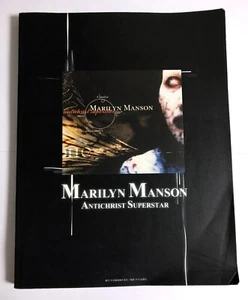 MARILYN MANSON ANTICHRIST SUPERSTAR BAND SCORE JAPAN GUITAR TAB - Picture 1 of 5