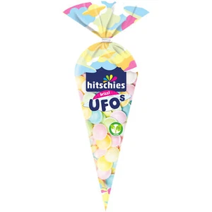 hitschies brizzl Ufos Frucht Oblaten-Kapseln mit saurer Brausepulver-Füllung 75g - Bild 1 von 4