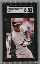1994 Upper Deck Minor League #MJ23 Michael Jordan Gold Foil SGC8.5 MINT