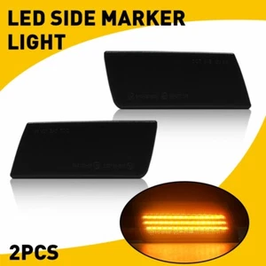 Lente de humo ámbar 30-SMD LED luz de señalización frontal para Chrysler 300 2005-2010 - Imagen 1 de 13