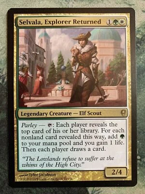 MTG Selvala, Explorer Returned Conspiracy 51/210 Regular Rare NM - Image 1 of 2