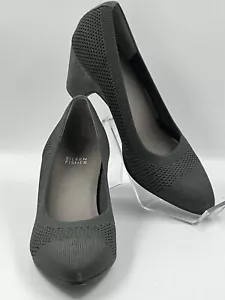 Eileen Fisher Kiss Knit Sock Pump Damenschuhe Größe US 7 M graphitfarben - Bild 1 von 15