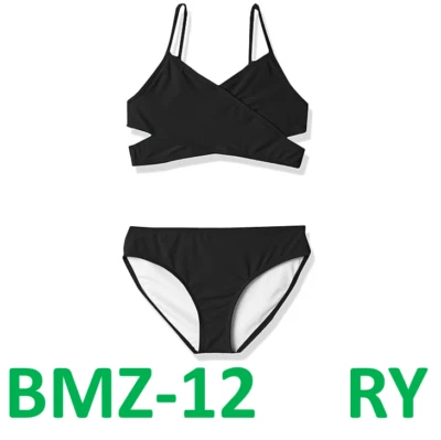 Kanu Surf girls Coral Reef Beach Sport Wrap Around Bikini 2-piece, Sz 14 ~ 12 - Image 1 of 3