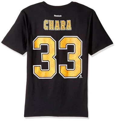 NHL Boston Bruins Adult Men Fractal Camo Name S/Tee,Large,black - Image 1 of 2