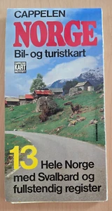Cappelen Norge Bil- og turistkart - 13 - The Whole of Norway with Svalbard map E - Picture 1 of 9
