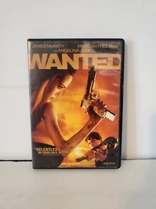 "Wanted" DVD, (2008), Angelina Jolie, Morgan Freeman - Picture 1 of 3