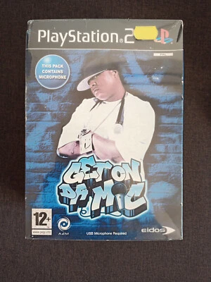 PS2 Get On Da Mic - with USB microphone (Sony PlayStation 2, 2004) sealed game - Image 1 of 4