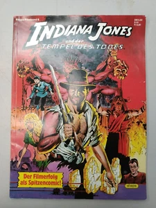 Indiana Jones Und der Tempel des Todes German Treasury Size 1984 VHTF - Picture 1 of 12