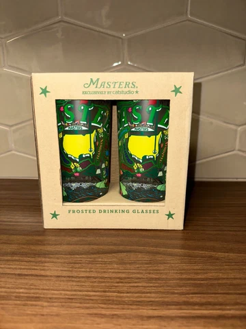 2023 Masters CatStudio Glasses: Set of 2- Iconic Masters Experiences: dated 2022 Cover